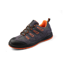 Wholesale genuine leather security safety shoes for men